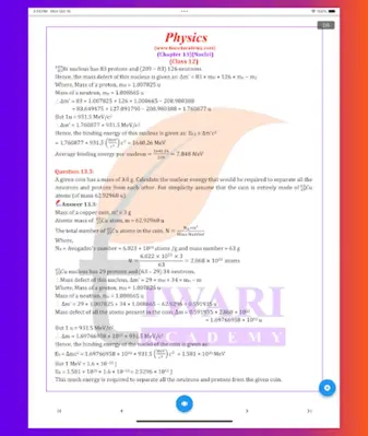 Class 12 Physics for 2023-24 android App screenshot 9