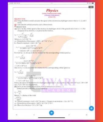 Class 12 Physics for 2023-24 android App screenshot 11