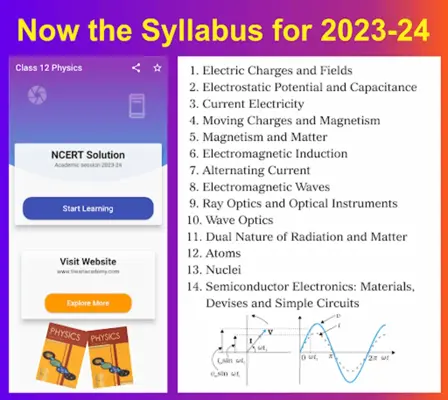 Class 12 Physics for 2023-24 android App screenshot 23