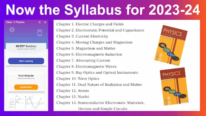 Class 12 Physics for 2023-24 android App screenshot 7